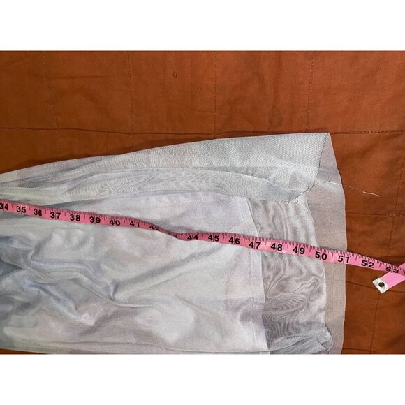 Zara Lavender Draped Spaghetti Straps  Women's Maxi Dress Size M - Picture 8 of 9